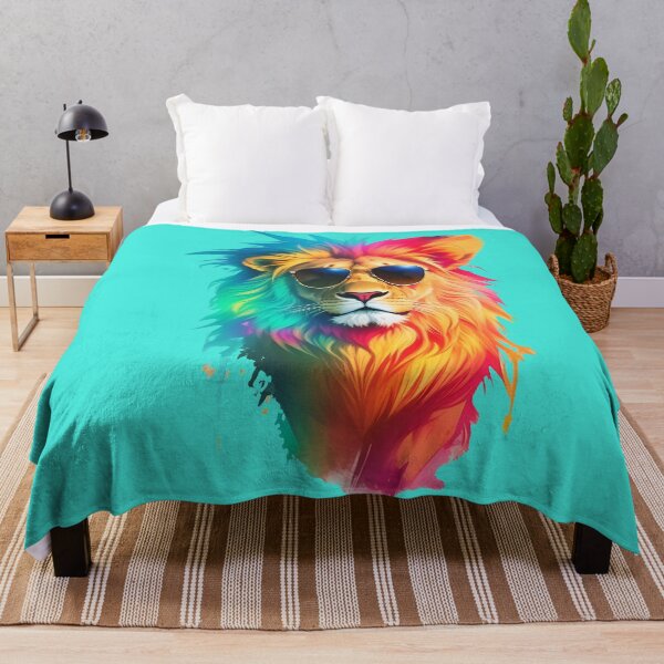 Item preview, Summertime Animals - Lion - Graffiti Splash Style designed and sold by Seneku-Design.