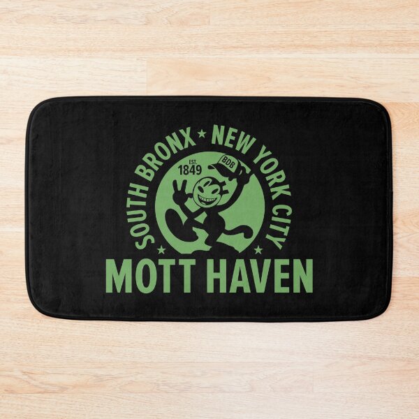 Item preview, Mott Haven Bronx NYC - green comic style designed and sold by Boogosh.