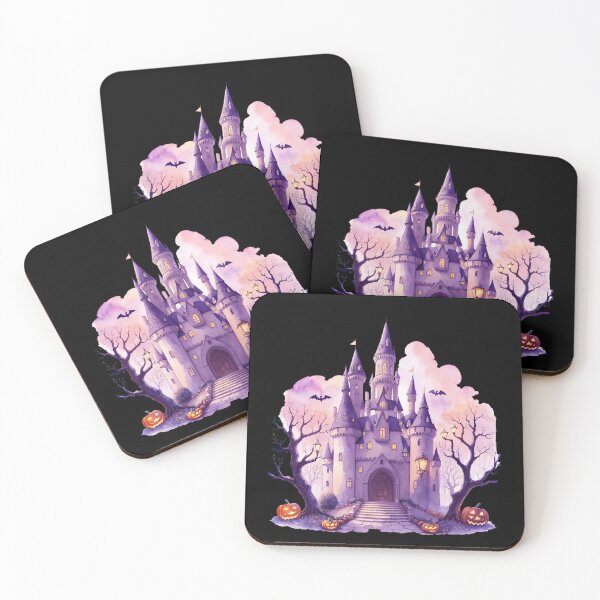 Item preview, Haunted Castle Halloween Pastel designed and sold by pixclipart.