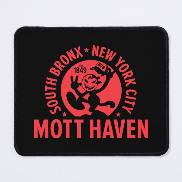 Item preview, Mott Haven Bronx NYC - Red Comic Style designed and sold by Boogosh.