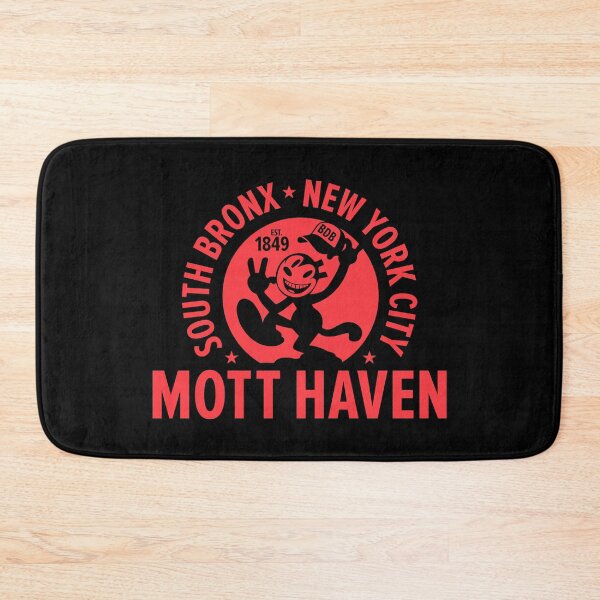 Item preview, Mott Haven Bronx NYC - Red Comic Style designed and sold by Boogosh.