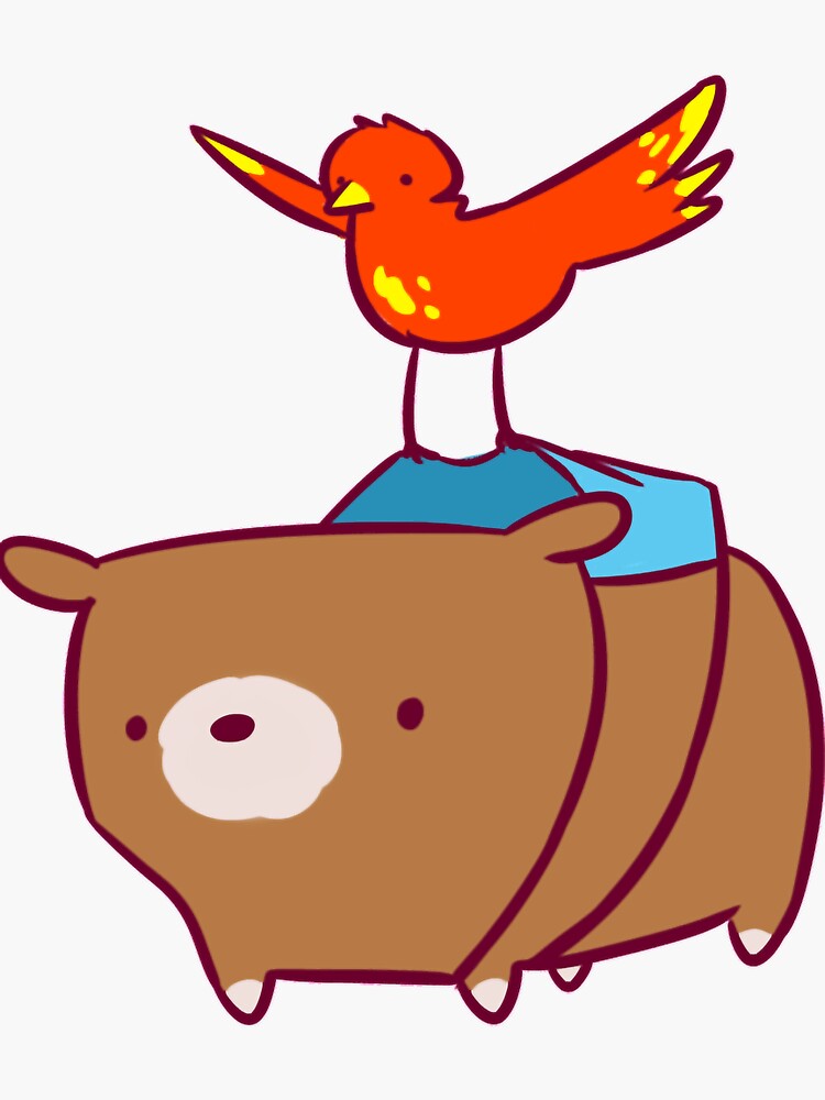 Banjo _n Kazooie&quot; Sticker for Sale by GrenierSeymour | Redbubble