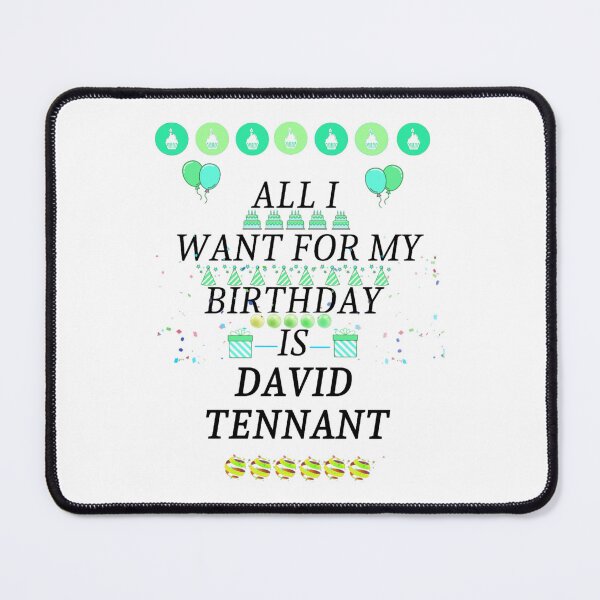 Item preview, Birthday Tennant designed and sold by JordanBurkes.