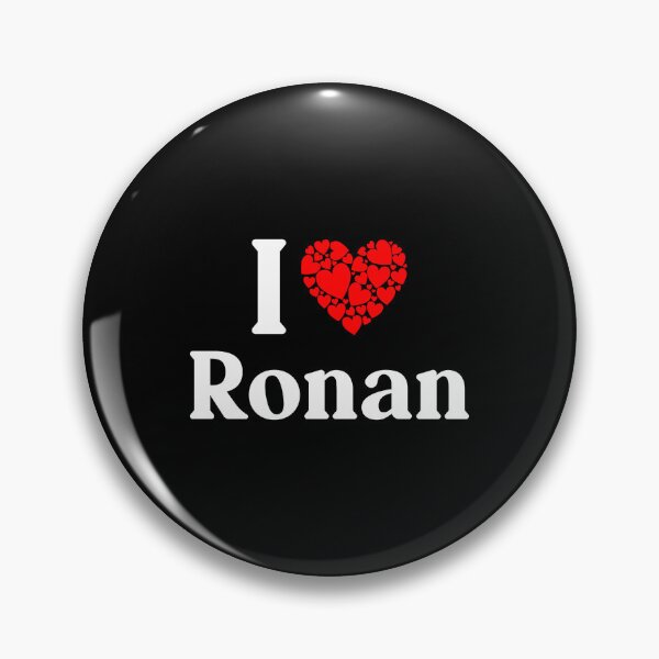 Item preview, Ronan Heart - I Love Ronan designed and sold by MiraclePitts.