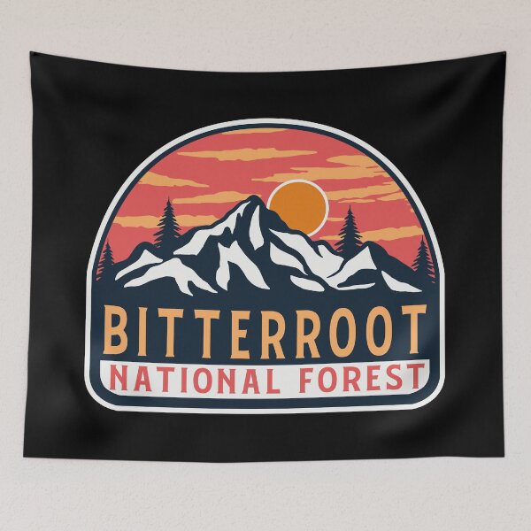Item preview, Bitterroot National Forest designed and sold by nature-space.