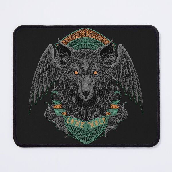 Item preview, Lone Wolf Engraving Art  designed and sold by WOLForDEER.