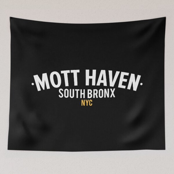 Item preview, Mott Haven Bronx NYC- Clean Modern Minimalistic Typography designed and sold by Boogosh.