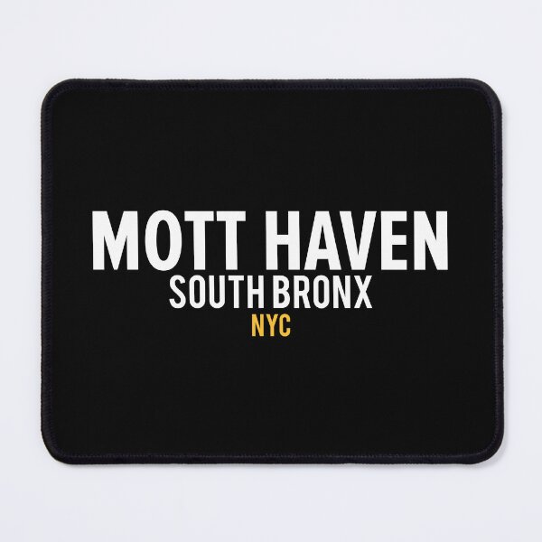 Item preview, Mott Haven Bronx NYC- Clean Modern Minimalistic Typography designed and sold by Boogosh.