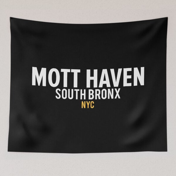 Item preview, Mott Haven Bronx NYC- Clean Modern Minimalistic Typography designed and sold by Boogosh.
