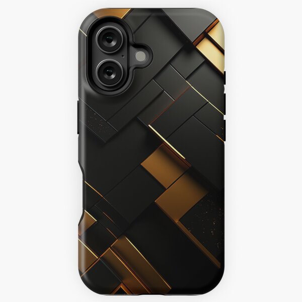 Copy of Black and Gold #8 iPhone Tough Case