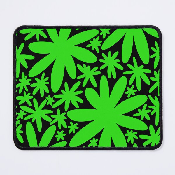 Item preview, Simple Groovy Retro Flowers Green designed and sold by PDMT.