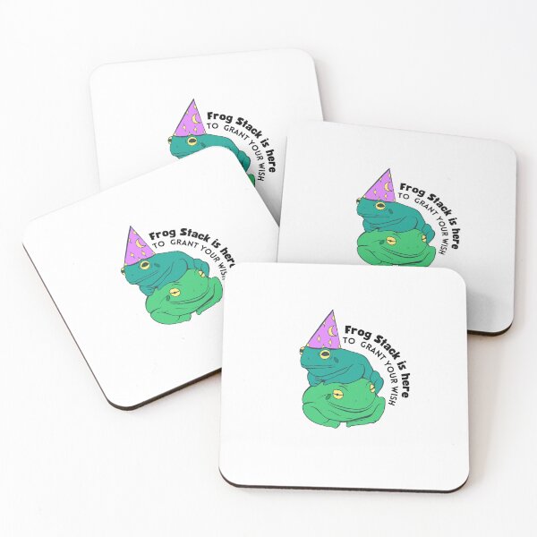 Item preview, Frog Stack is Here to Grant your Wish designed and sold by kerryaislinn.
