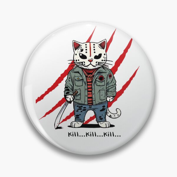 Item preview, Friday the 13th Cat designed and sold by Dopedguru.