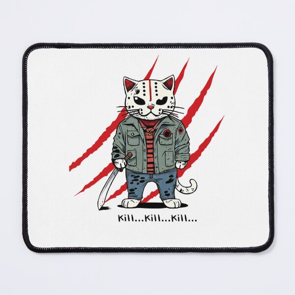 Item preview, Friday the 13th Cat designed and sold by Dopedguru.