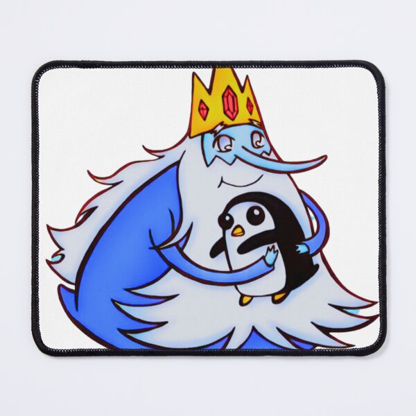 Item preview, Ice King and Gunther from Adventure Time designed and sold by UnveilArt.