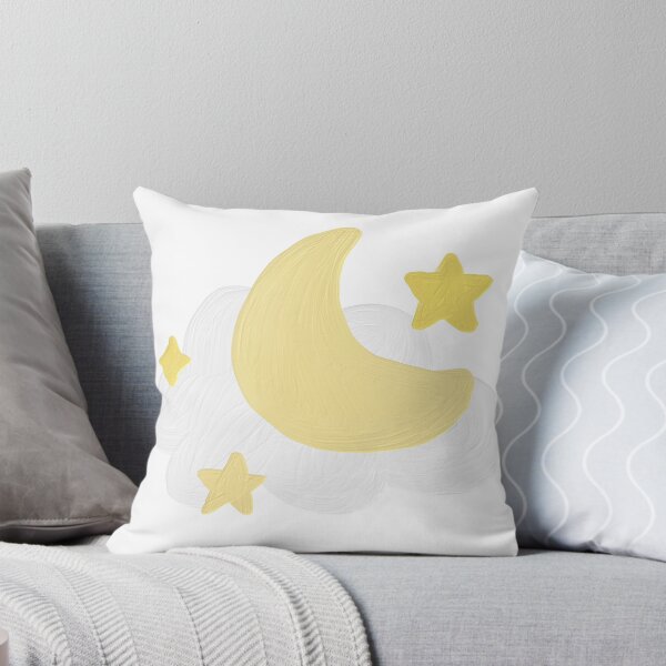 Item preview, Clouds, the moon, and stars  designed and sold by Satika Ploy.