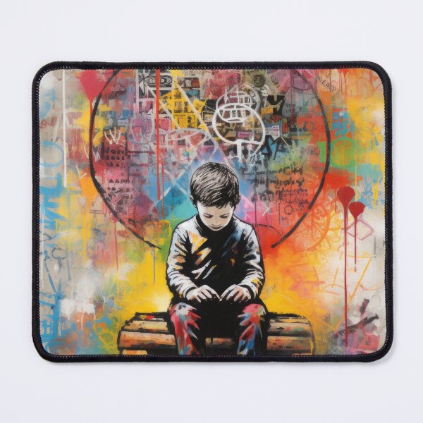 Item preview, Banksy Inspired Art - Graffiti designed and sold by VisionDuke.