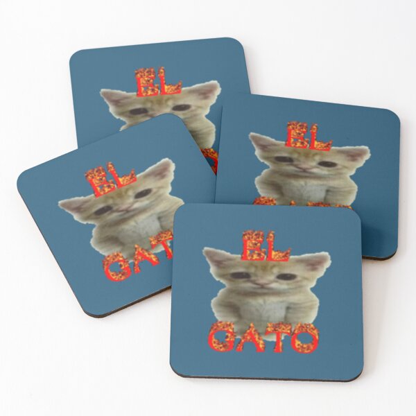 Item preview, El Gato Cat Funny Cursed Meme Long  designed and sold by revuong.