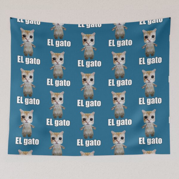 Item preview, El gato cat tiktok funny meme   designed and sold by revuong.