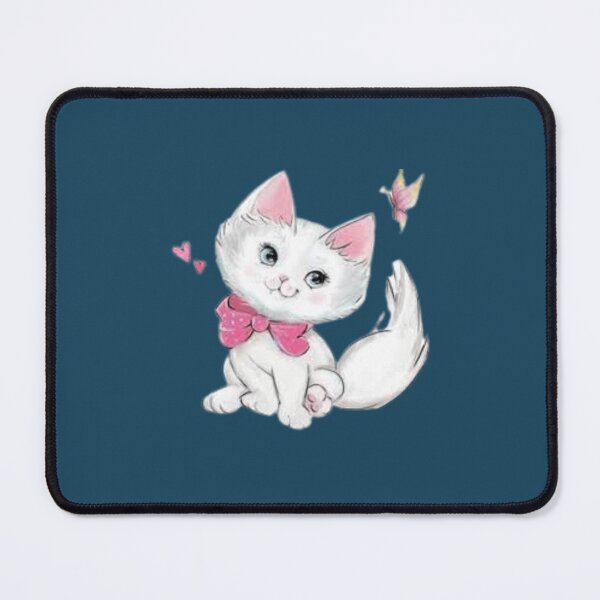 Item preview, el gato cute cat pink bow hearts designed and sold by revuong.