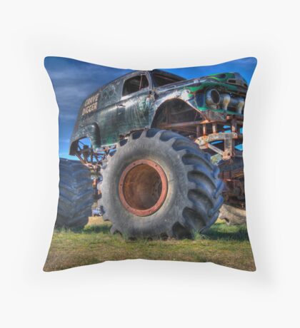 grave digger pillow