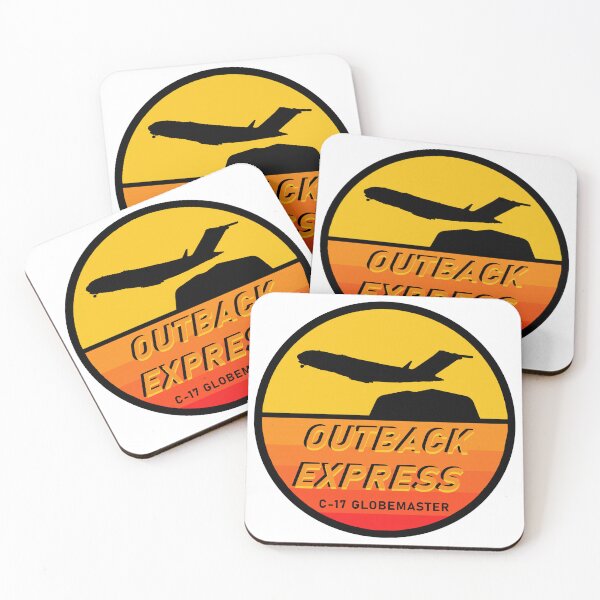 Item preview, RAAF C-17 Globemaster Outback Express designed and sold by Scribbly  McPiggles.