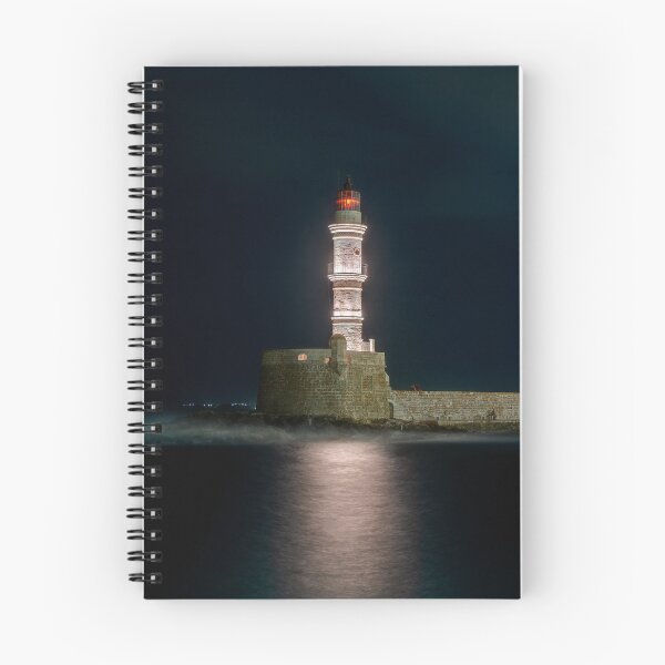 Artikelvorschau, Chania Hafen Leuchtturm Kreta 03 entworfen und verkauft von Weston Westmoreland.