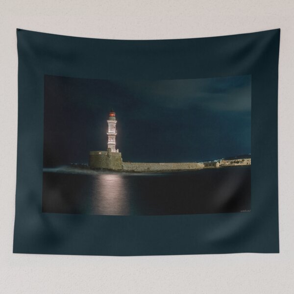 Item preview, Chania port Lighthouse Crete 03 designed and sold by Weston  Westmoreland.