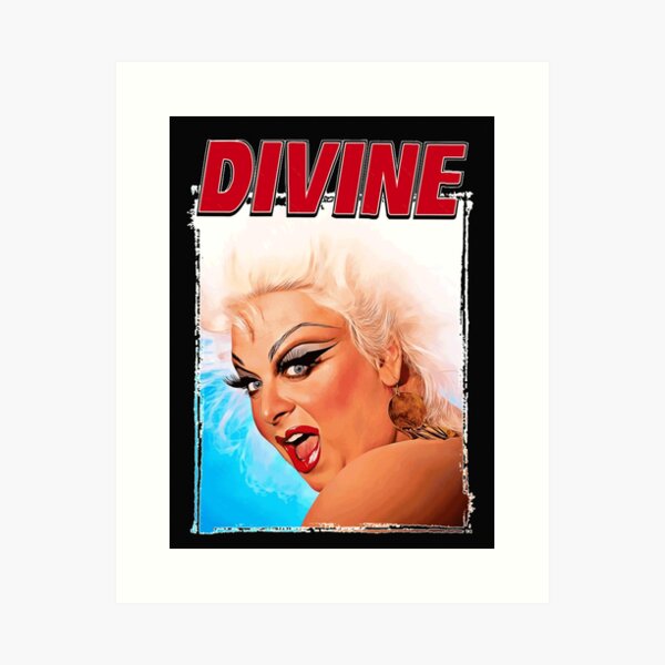 Wandbilder: Divine | Queen Drag Redbubble