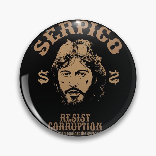 Item preview, Serpico - Defying Corruption - Vintage Al Pacino T-Shirt Design designed and sold by Boogosh.
