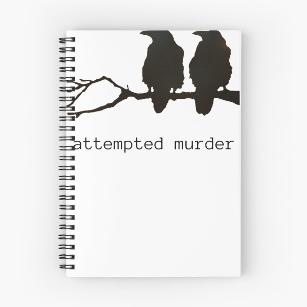 Item preview, Attempted Murder Funny Crow Bird Classic designed and sold by almirontish.