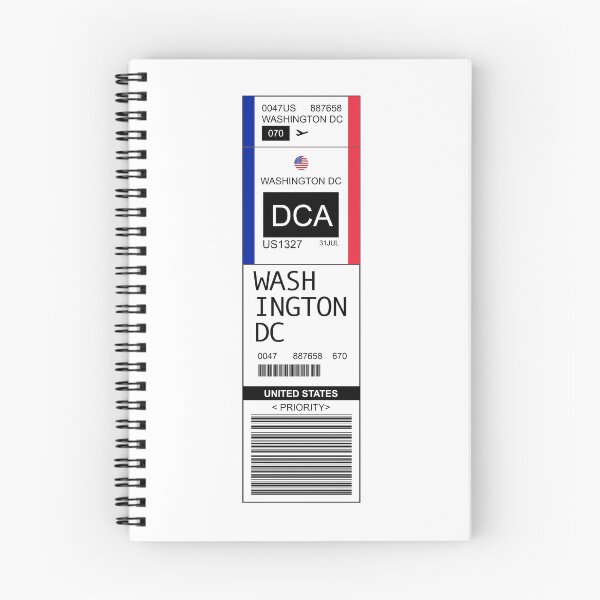 Item preview, Washington DC Airport Luggage Tag DCA designed and sold by TravelCamel.
