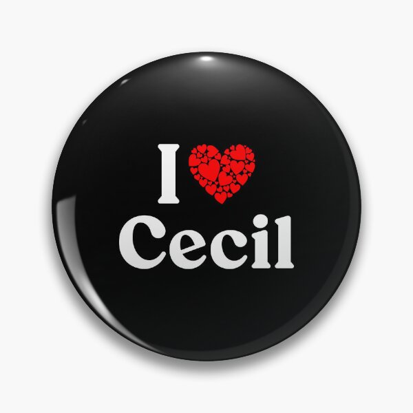 Item preview, Cecil Heart - I Love Cecil designed and sold by MiraclePitts.