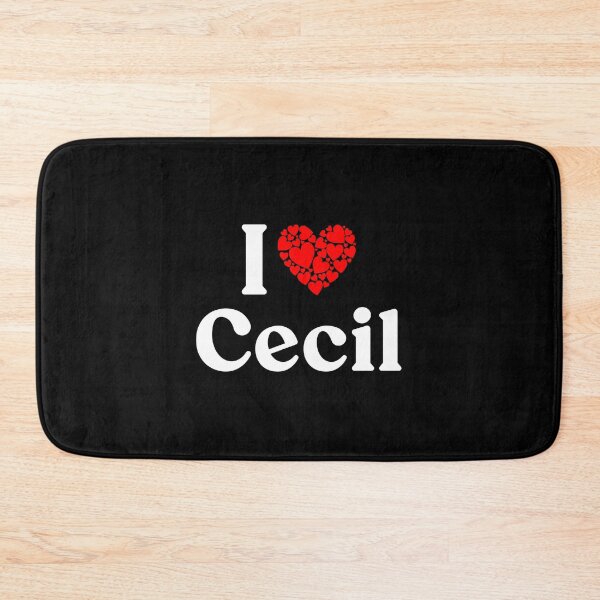 Item preview, Cecil Heart - I Love Cecil designed and sold by MiraclePitts.
