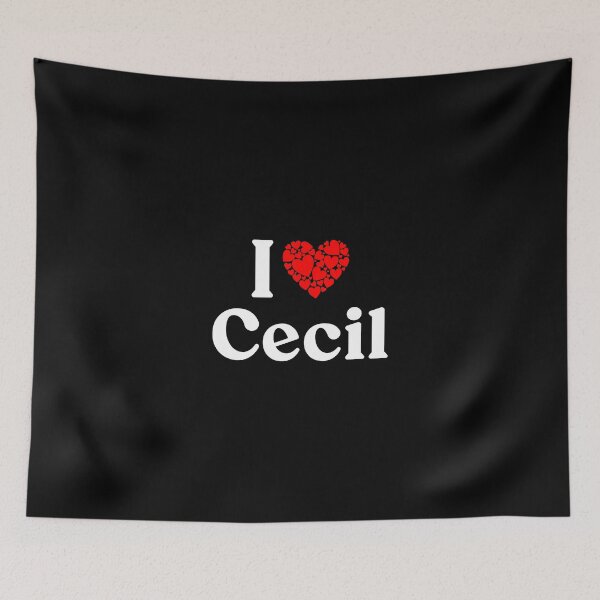 Item preview, Cecil Heart - I Love Cecil designed and sold by MiraclePitts.