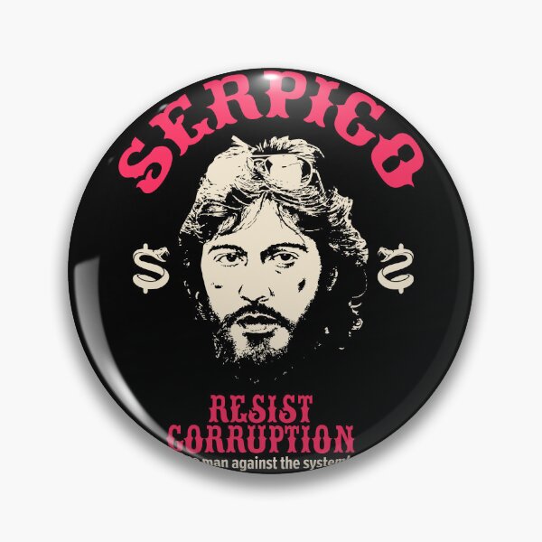 Item preview, Serpico - Defying Corruption - Vintage Al Pacino T-Shirt Design designed and sold by Boogosh.
