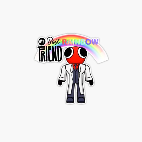 Rainbow Friend Red Sticker - Rainbow friend red - Discover & Share GIFs