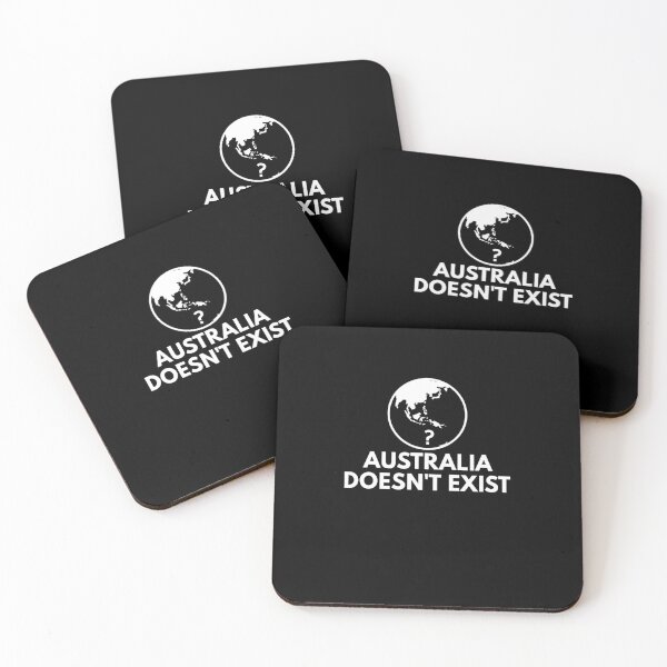 Item preview, Australia Doesn't Exist Funny Conspiracy Theory designed and sold by almirontish.