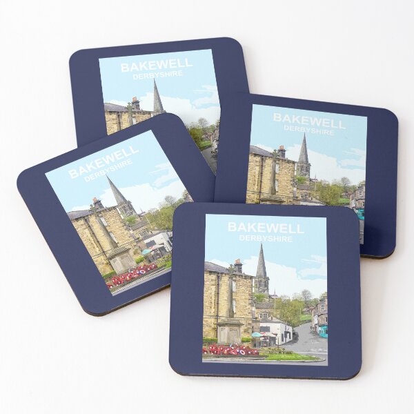 Item preview, Bakewell Derbyshire Peak District. Travel location poster designed and sold by BarbaraGlebska.