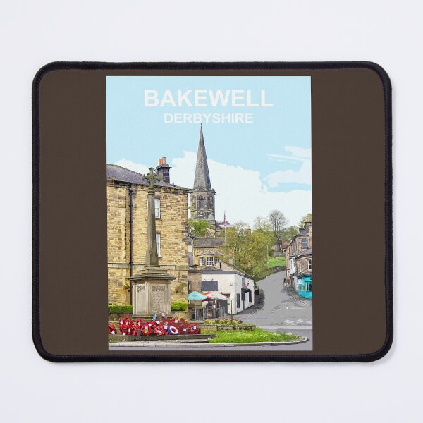 Item preview, Bakewell Derbyshire Peak District. Travel location poster designed and sold by BarbaraGlebska.