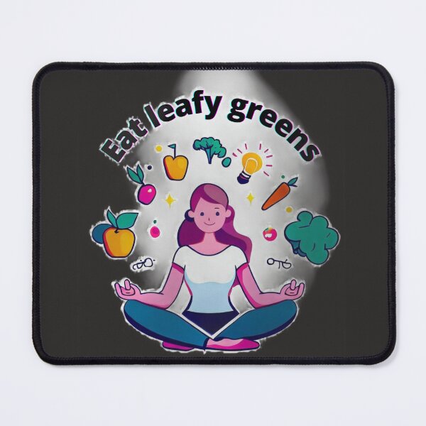 Item preview, #eatleafygreens, designed and sold by KICIART.