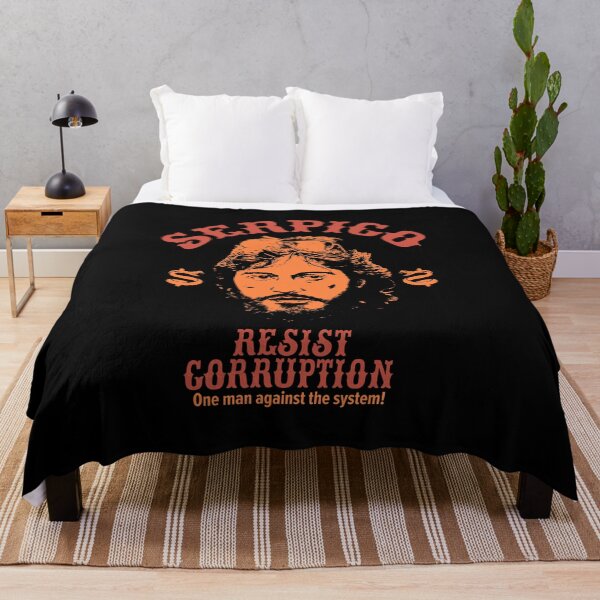 Item preview, Serpico - Defying Corruption - Vintage Al Pacino T-Shirt Design designed and sold by Boogosh.