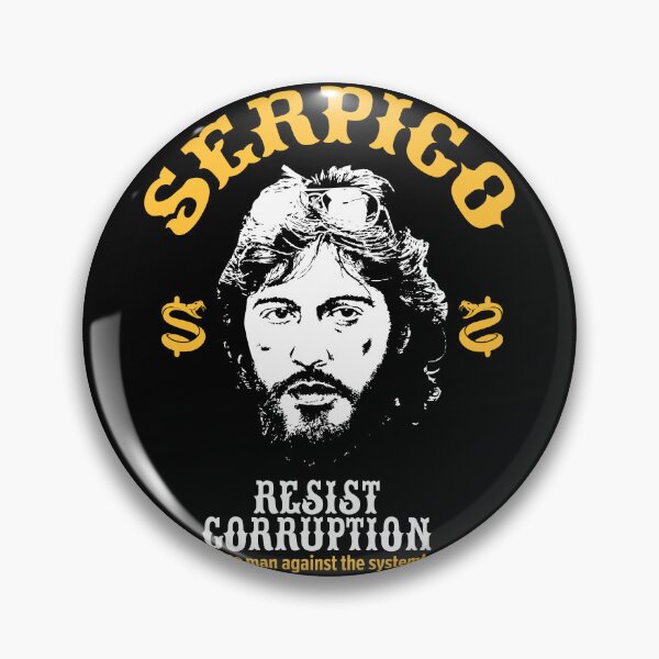 Item preview, Serpico - Defying Corruption - Vintage Al Pacino T-Shirt Design designed and sold by Boogosh.