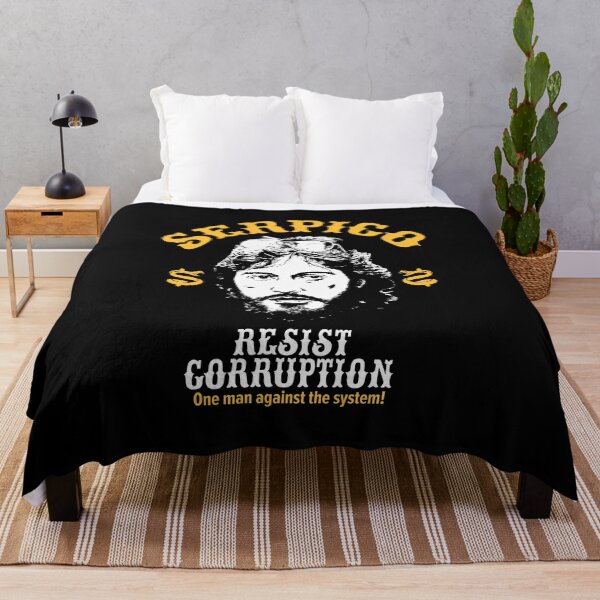 Item preview, Serpico - Defying Corruption - Vintage Al Pacino T-Shirt Design designed and sold by Boogosh.