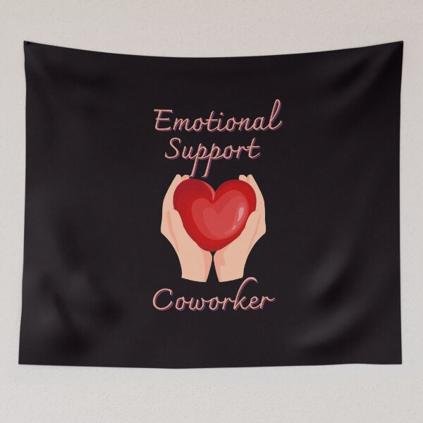 Item preview, Emotional support coworker designed and sold by GlunmanStore.