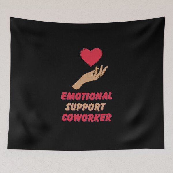 Item preview, Emotional support coworker designed and sold by GlunmanStore.