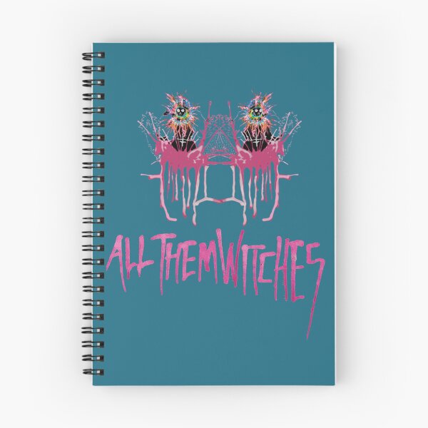 Item preview, All them witches ATW colourful skull  .   designed and sold by julesgoble.