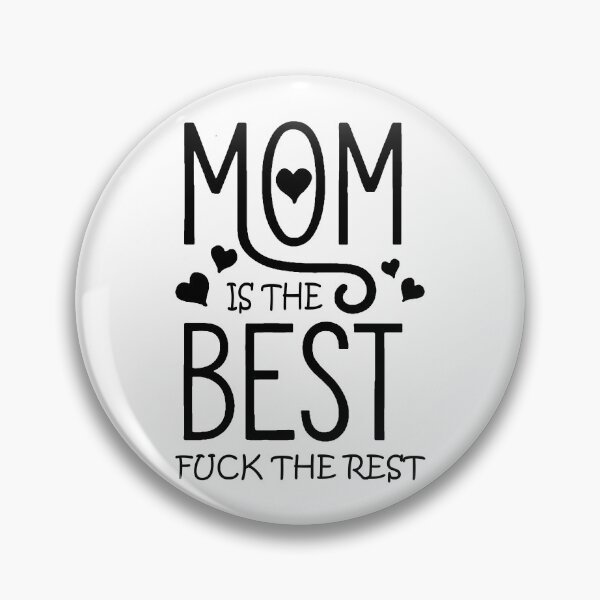 Item preview, Mom Is The Best;  designed and sold by StickerApe.