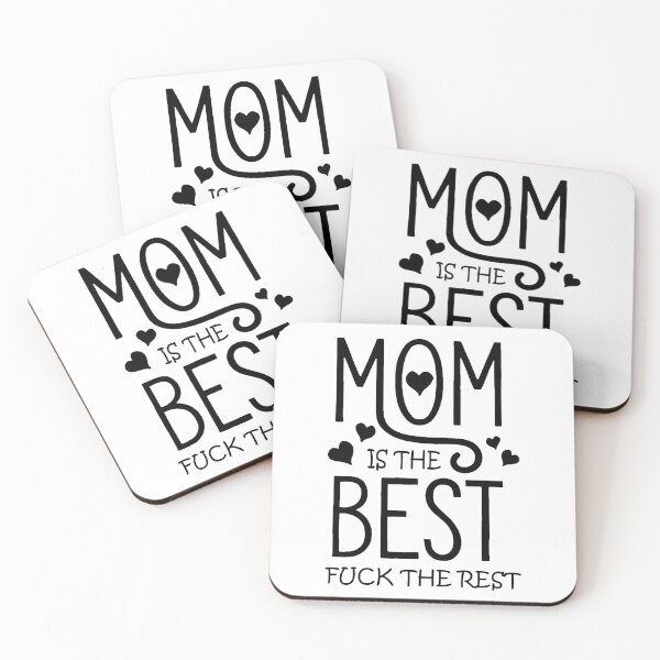 Item preview, Mom Is The Best;  designed and sold by StickerApe.