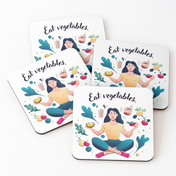Item preview, #eatleafygreens designed and sold by KICIART.